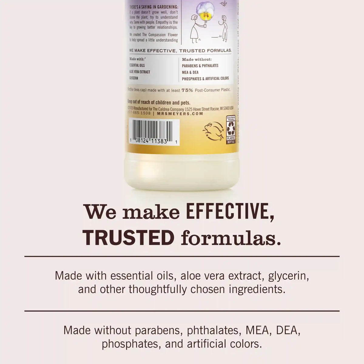 Compassion Flower Dish Soap