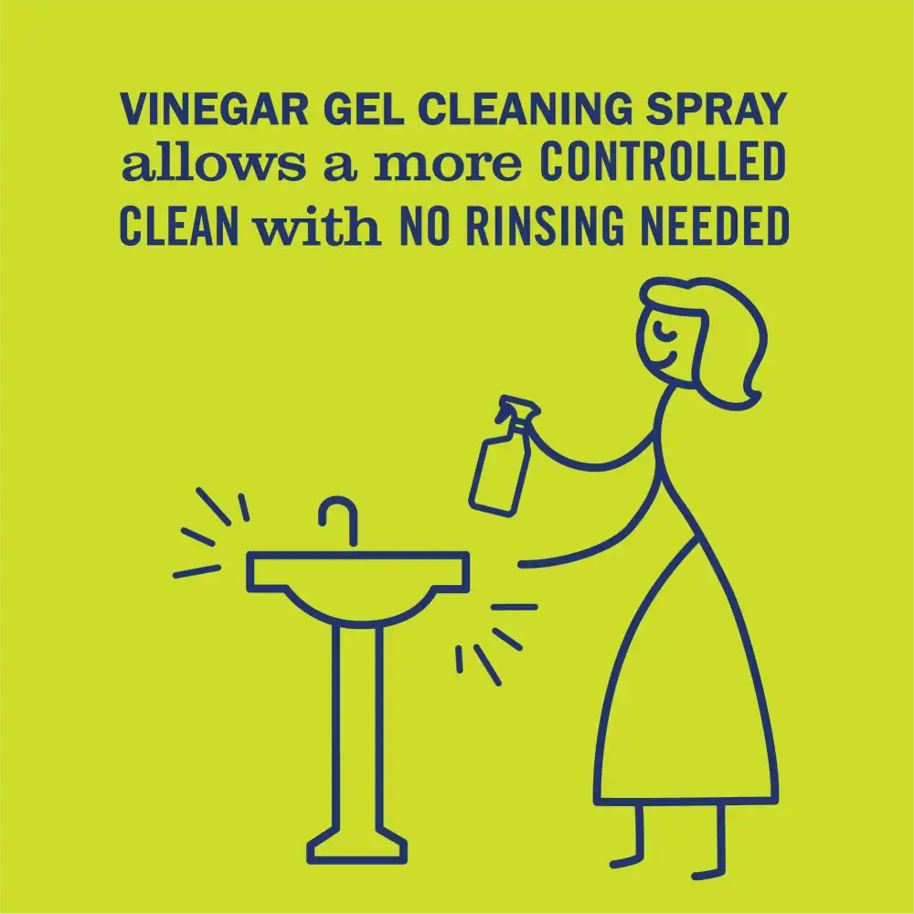 Lemon Verbena Vinegar Gel Cleaning Spray