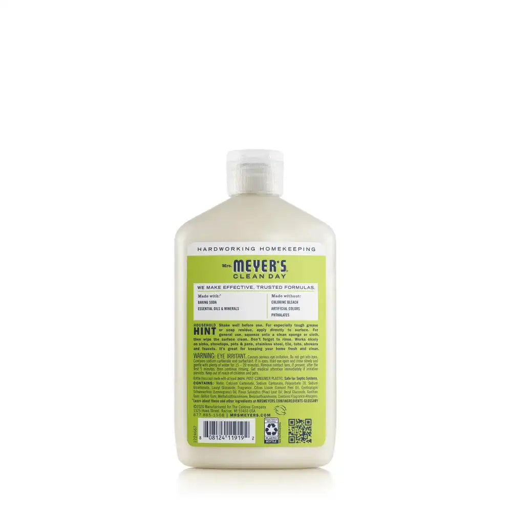 Lemon Verbena Baking Soda Cream Cleaner - 16 oz